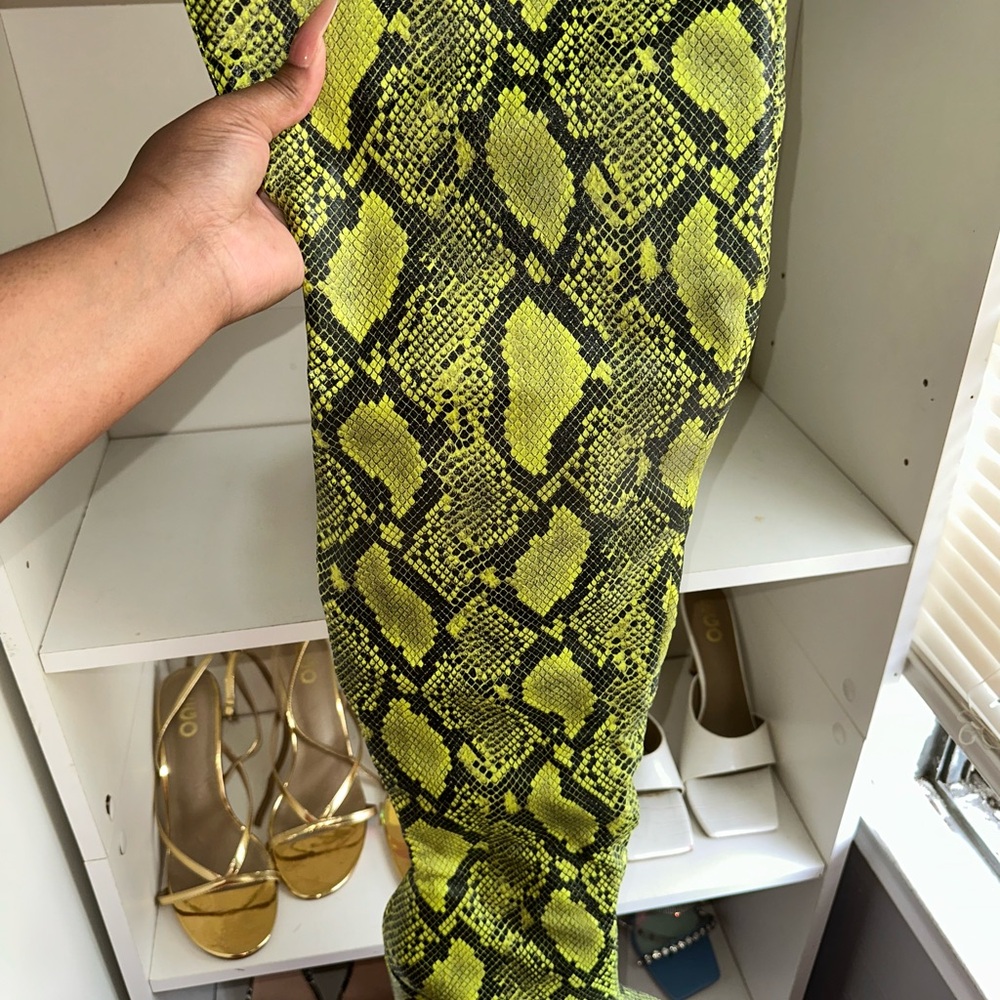 Reptile Patterned Boots - Picture 2 of 3